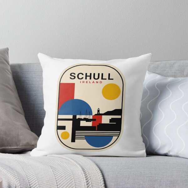 Item preview, Retro Schull Bauhaus Geometric Skyline designed and sold by k3rstman1.