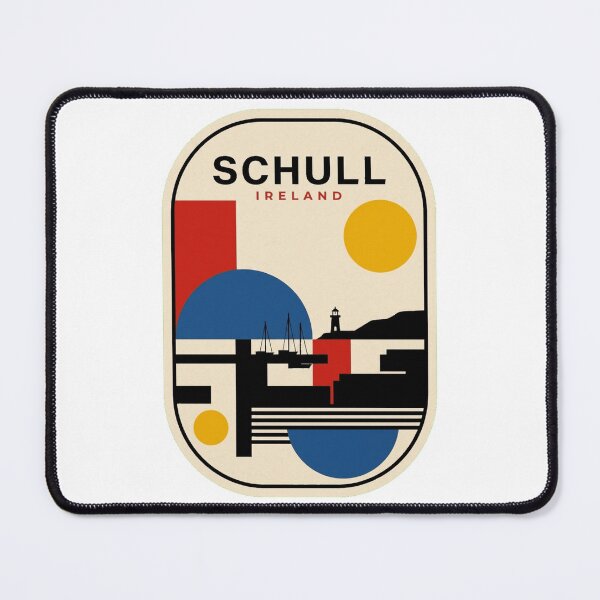 Item preview, Retro Schull Bauhaus Geometric Skyline designed and sold by k3rstman1.