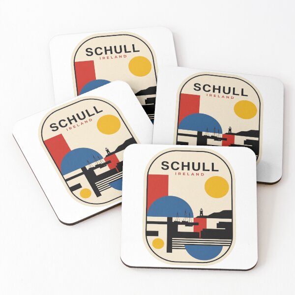 Item preview, Retro Schull Bauhaus Geometric Skyline designed and sold by k3rstman1.