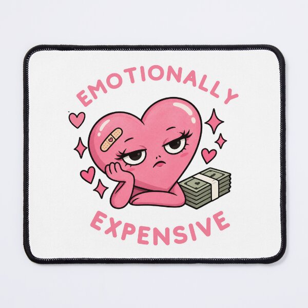 Item preview, Emotionally Expensive Heart Art designed and sold by Artography Designs.