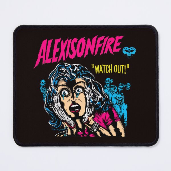 Item preview, Alexisonfire Watch Out Distressed Skeleton Art designed and sold by EL-FASSY.