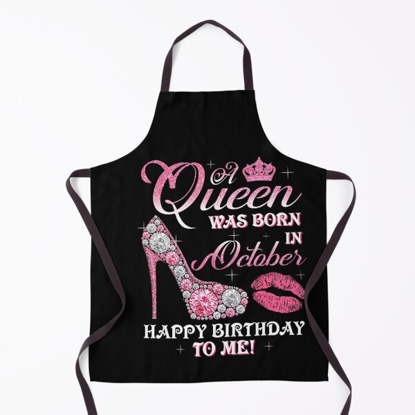 Item preview, Queen Born In October Happy Birthday Celebration designed and sold by stershopepie.