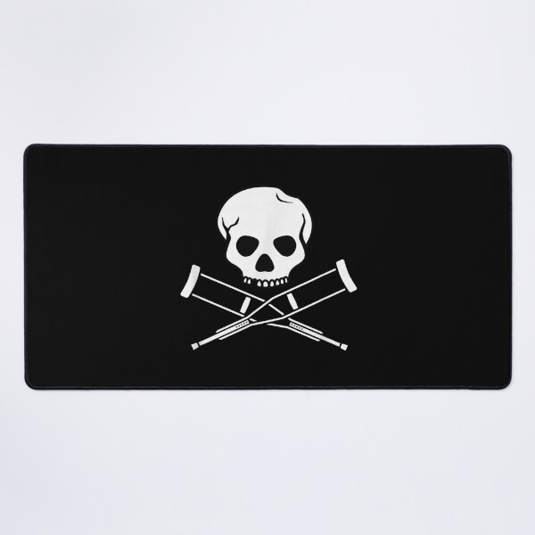 Item preview, Jackass Skulls and Crutches Logo for men women designed and sold by QullArt.