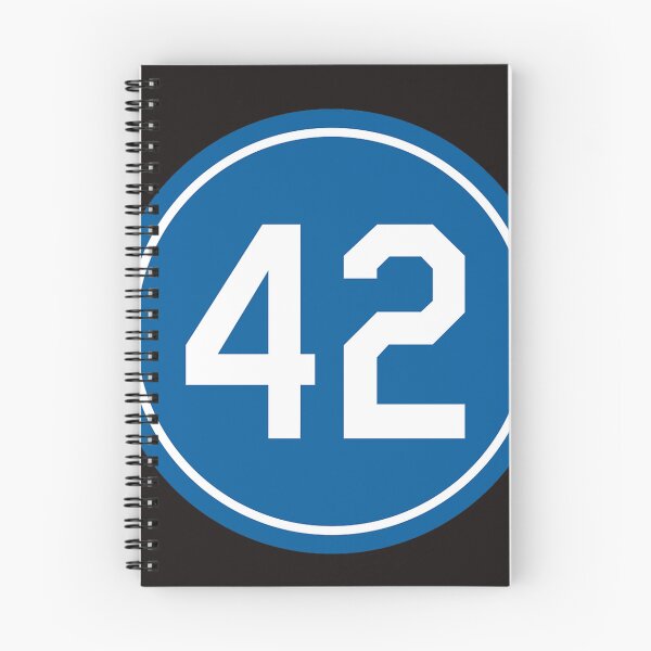 Aperçu de l'œuvre Numéro de maillot 42 de Jackie Robinson créée et vendue par SaulHernandez8.