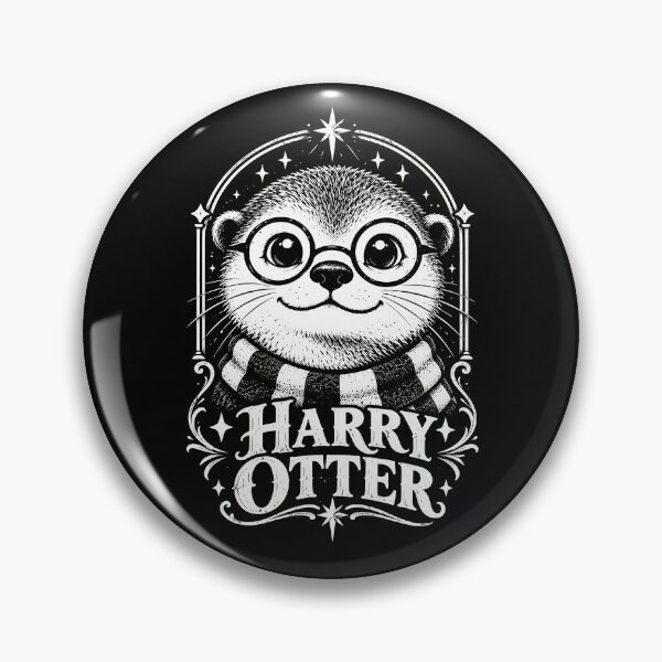Item preview, Harry Otter Cute Wizard Otter Vintage Fantasy Art designed and sold by afOOli.