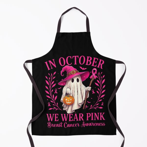 Item preview, Breast Cancer Halloween October We Wear Pink Ghost Witch designed and sold by HayleePacoch.