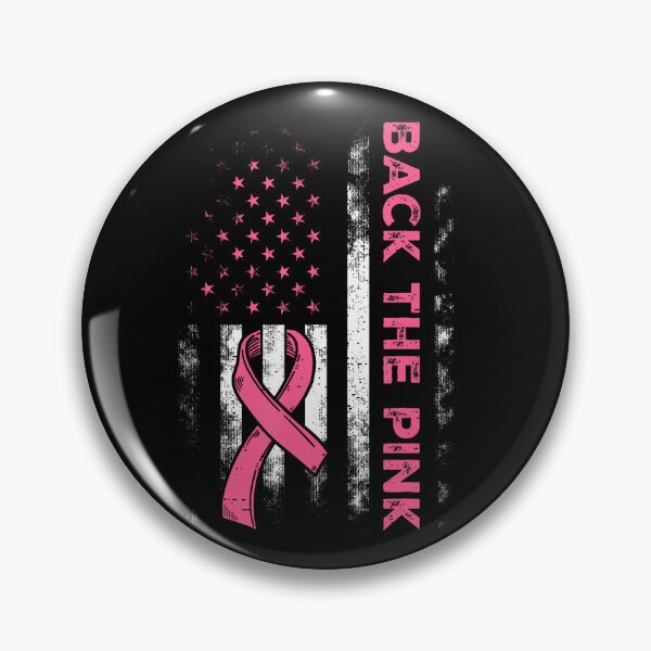 Item preview, Back The Pink US Flag Breast Cancer Awareness designed and sold by stershopepie.
