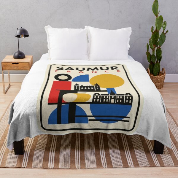 Item preview, Retro Saumur Bauhaus Geometric Skyline designed and sold by k3rstman1.