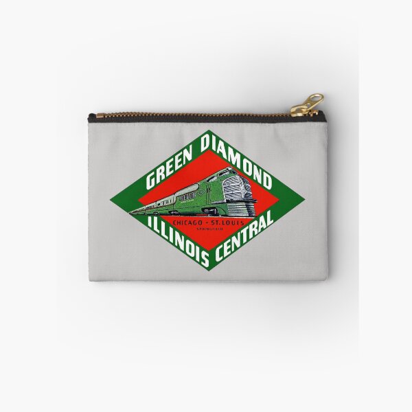 Item preview, Green Diamond Luggage Label 1936 designed and sold by Trains-and-Rail.