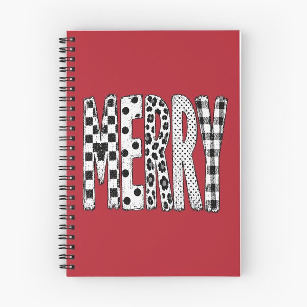 Item preview, Merry Christmas Patterned Lettering Plaid Polka Dot Holiday Art designed and sold by AmiGraph.