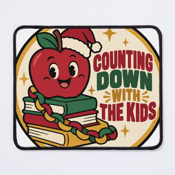 Item preview, Teacher Gift - Counting Down With The Kids designed and sold by RedRubyBubble.