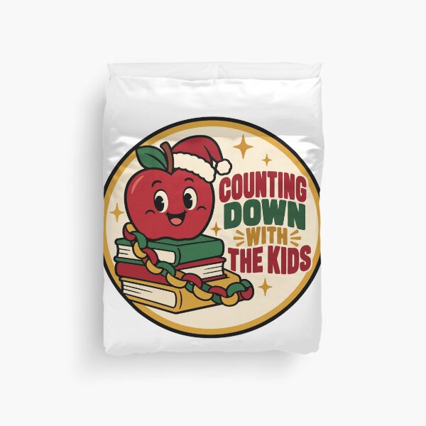 Item preview, Teacher Gift - Counting Down With The Kids designed and sold by RedRubyBubble.
