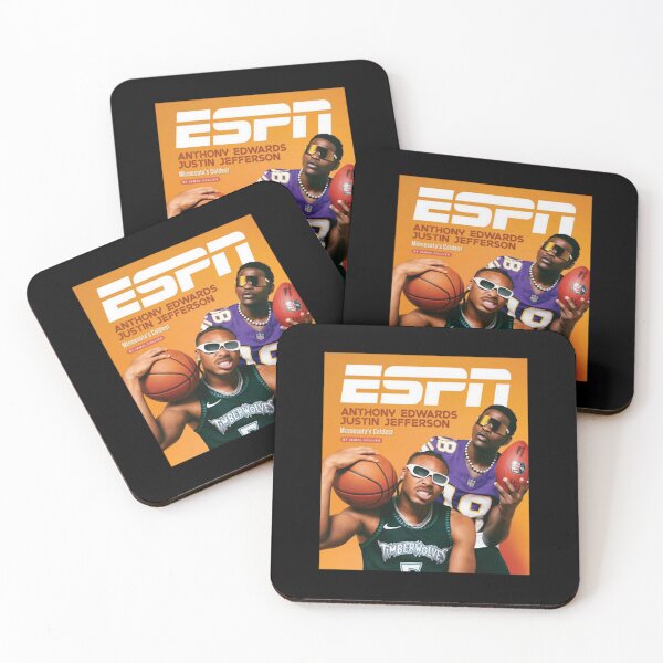 Item preview, Anthony Edwards Justin Jefferson Minnesota Timberwolves Vikings designed and sold by TheMidnightantt.