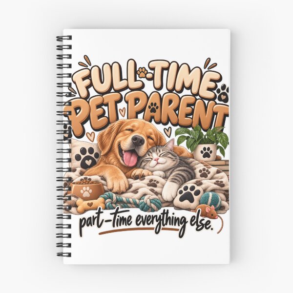 Item preview, Full-Time Pet Parent designed and sold by clina247.