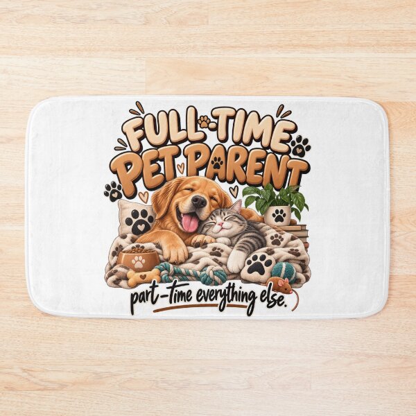 Item preview, Full-Time Pet Parent designed and sold by clina247.