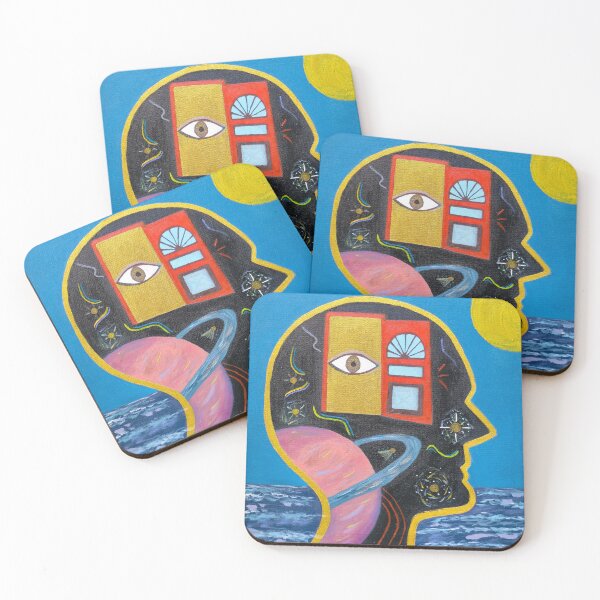 Item preview, images behind closed eyes ~~~ surrealist mindscape designed and sold by rdsatmosfericos.
