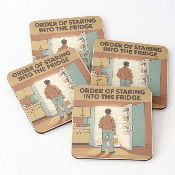 Item preview, Order of Staring Into the Fridge for No Reason designed and sold by PictorialWhimsy.