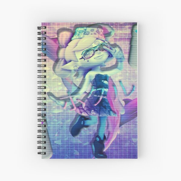 Vaporwave Aesthetic Spiral Notebooks Redbubble - vaporwave town roblox