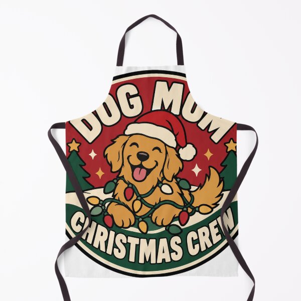 Item preview, Dog Mom Gift - Dog Mom Christmas Crew designed and sold by RedRubyBubble.