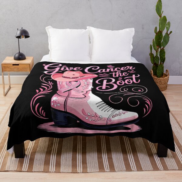 Item preview, Give Breast Cancer The Boot Pink Ribbon Western designed and sold by HayleePacoch.