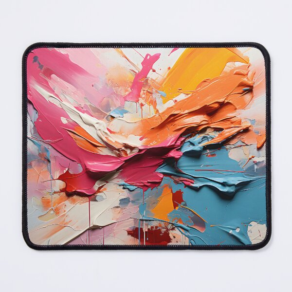 Item preview, Colorful Abstract Impasto Brushstroke Painting designed and sold by GutyzDesignsES.