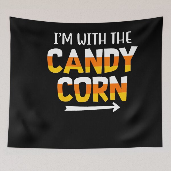 Item preview, Funny Im With Candy Corn Halloween Couples designed and sold by stershopepie.