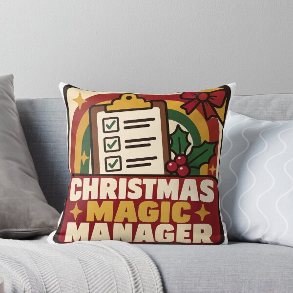 Item preview, Mom Gift - Christmas Magic Manager designed and sold by RedRubyBubble.