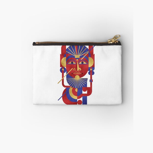 Item preview, Art Deco Geometric Tribal Mask – Abstract Mid-Century Modern Pop Art designed and sold by cannsuh.