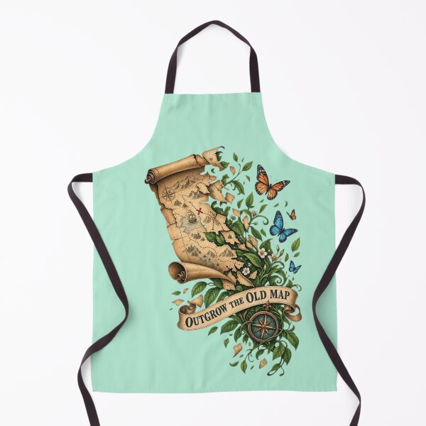Item preview, Outgrow The Old Map Vintage Butterfly designed and sold by MH Digital Studio .