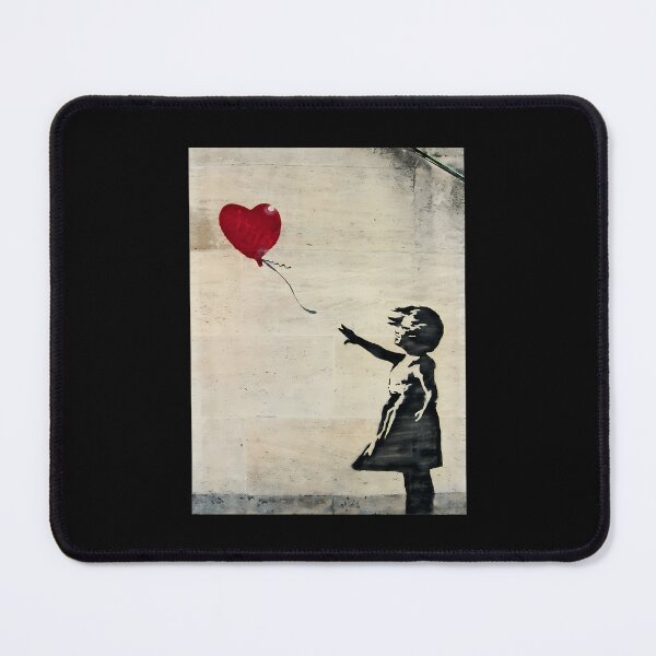 Item preview, Banksy'S Girl With A Red Balloon Iii designed and sold by BricksArt.