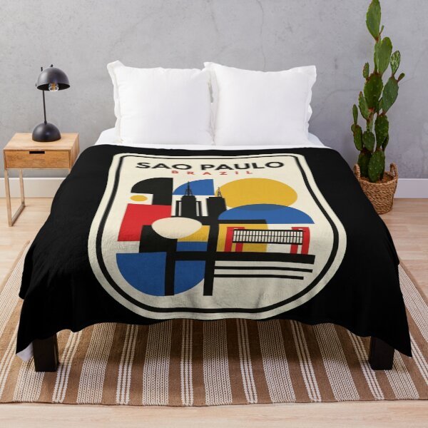 Item preview, Retro Sao Paulo Bauhaus Geometric Skyline designed and sold by k3rstman1.