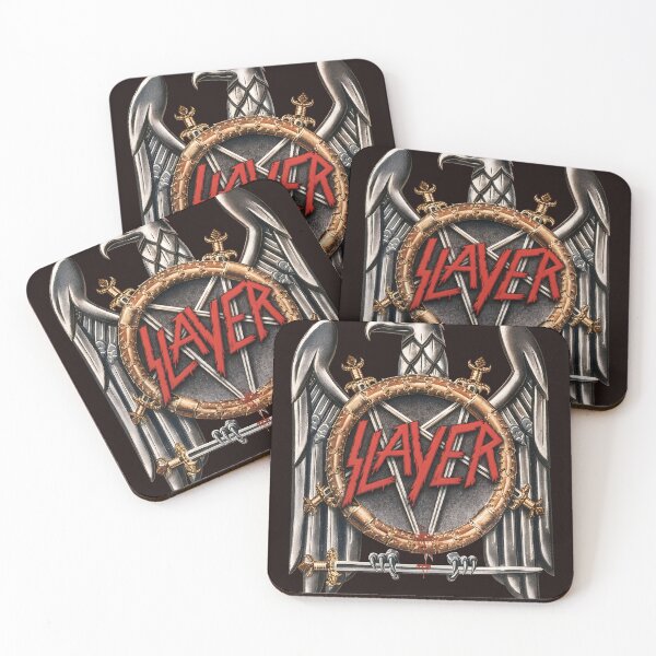 Item preview, Eagle Pentagram Swords Slayer Band Emblem designed and sold by WAHBI-HBO.