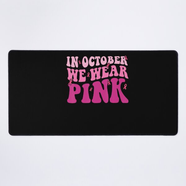 Item preview, Groovy October We Wear Pink Breast Cancer Awareness designed and sold by stershopepie.