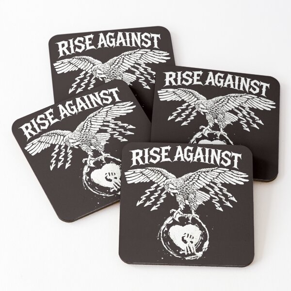 Item preview, Rise Against Eagle Globe Fist  designed and sold by WAHBI-HBO.