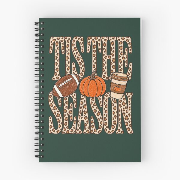 Item preview, Tis The Season Leopard Fall Football Pumpkin Coffee Art designed and sold by AmiGraph.