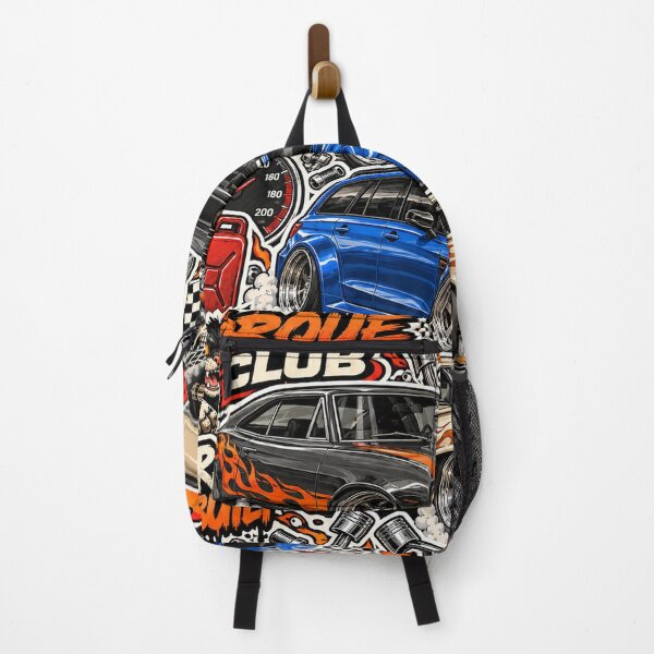 Item preview, Torque Club – Muscle Cars & Supercharged Garage Sticker Bomb designed and sold by Inked Legacy.