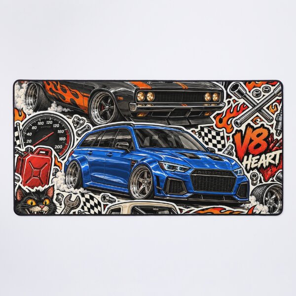 Item preview, Torque Club – Muscle Cars & Supercharged Garage Sticker Bomb designed and sold by Inked Legacy.