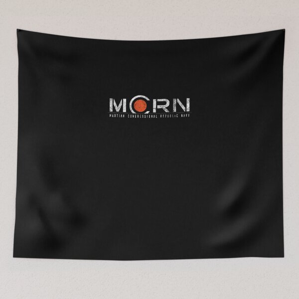 Item preview, Mcrn---Martian-Congressional-Republic-Navy-(Distressed)-T-Shirt designed and sold by RoseMorrison.