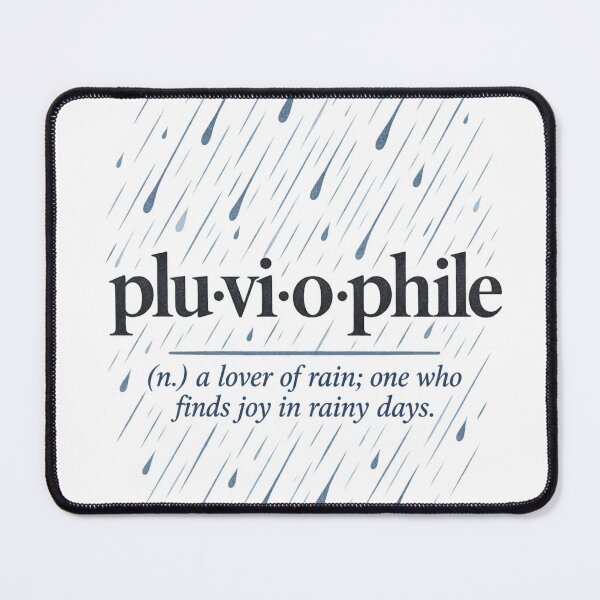 Item preview, Pluviophile Definition Rain Lover Dictionary Gift designed and sold by ys96.