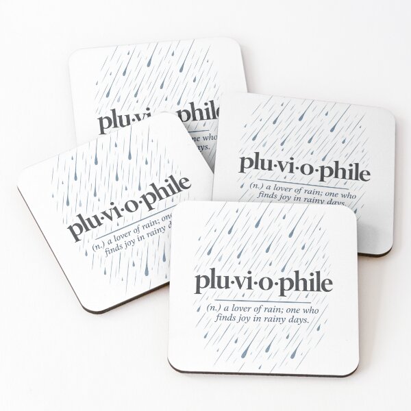 Item preview, Pluviophile Definition Rain Lover Dictionary Gift designed and sold by ys96.