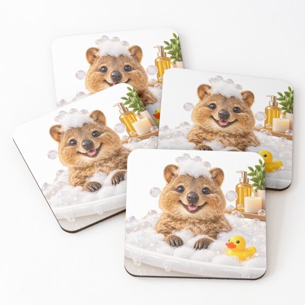 Item preview, Quokka Bathtub Happy Soak designed and sold by Sillytoe.