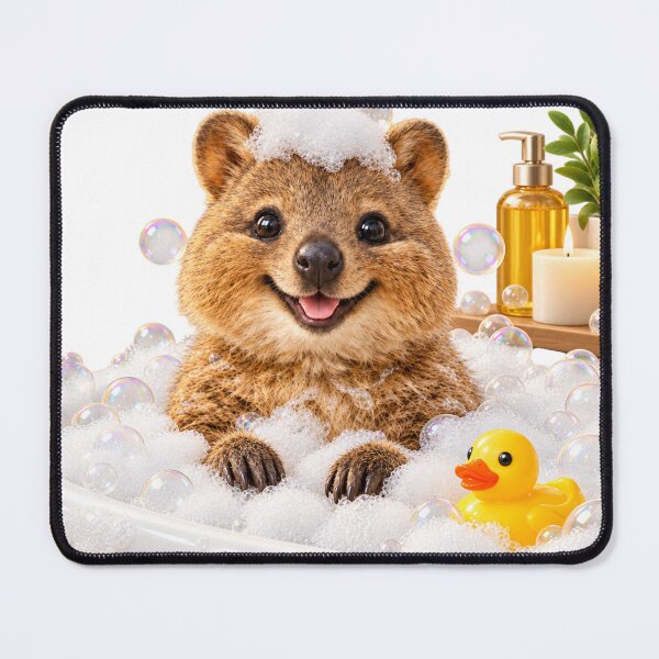 Item preview, Quokka Bathtub Happy Soak designed and sold by Sillytoe.