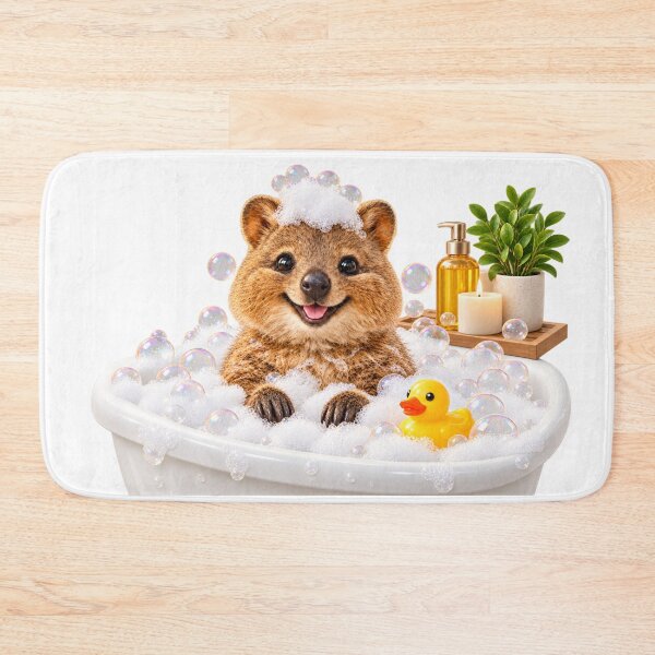 Item preview, Quokka Bathtub Happy Soak designed and sold by Sillytoe.