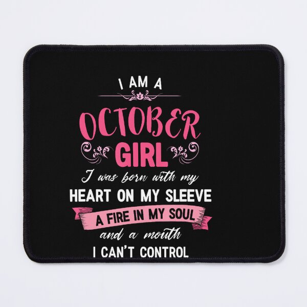 Item preview, I Am An October Girl Birthday Celebration designed and sold by LouisaOReilly.