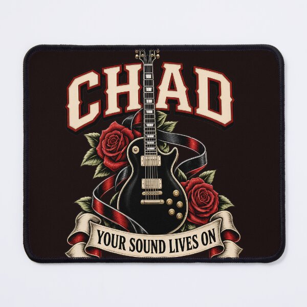 Item preview, Chad Your Sound Lives On Guitar Roses designed and sold by WAHBI-HBO.