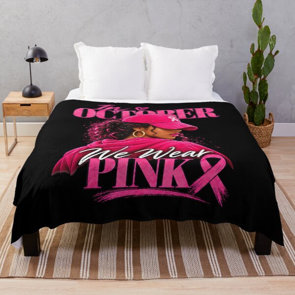 Item preview, October We Wear Pink Breast Cancer Awareness Women designed and sold by HayleePacoch.