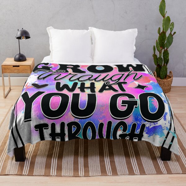 Item preview, 'Grow Through What You Go Through' - Motivational Quote designed and sold by DEC02.