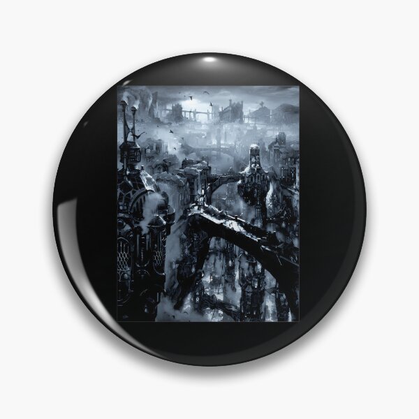 Item preview, Futuristic Steampunk City Industrial Fantasy Poster designed and sold by MabelMLenn.