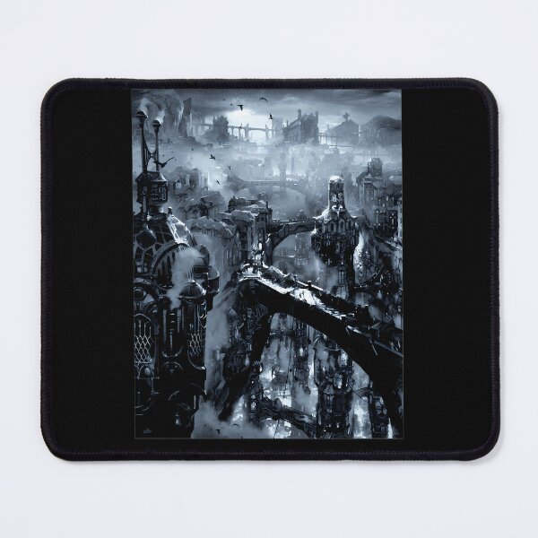 Item preview, Futuristic Steampunk City Industrial Fantasy Poster designed and sold by MabelMLenn.