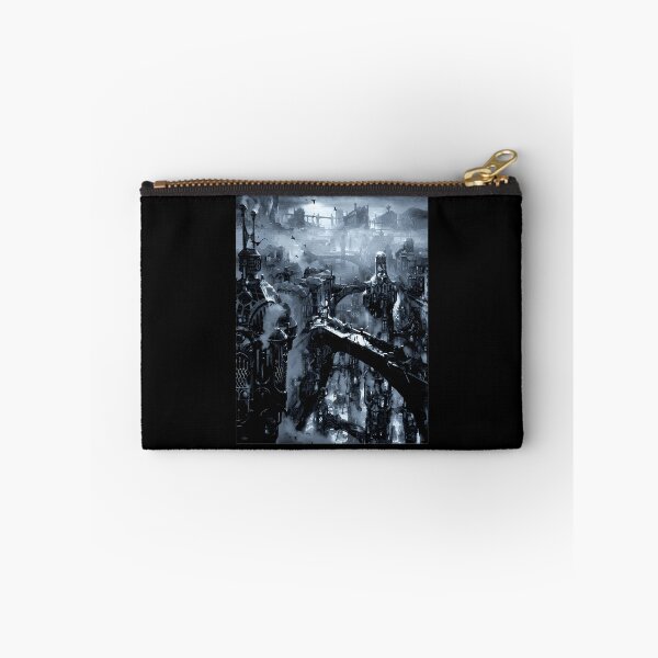 Item preview, Futuristic Steampunk City Industrial Fantasy Poster designed and sold by MabelMLenn.